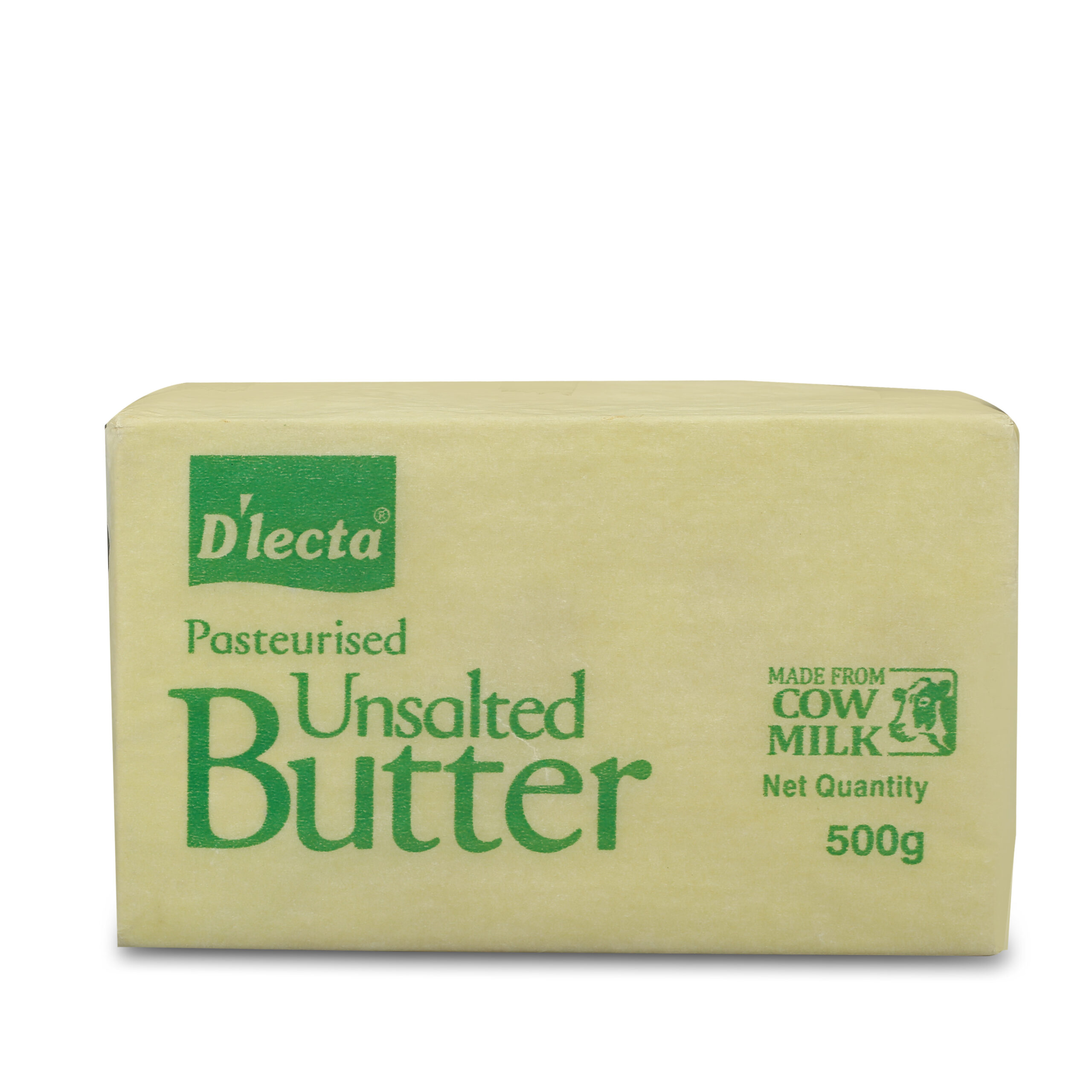 D'lecta - Unsalted Butter (Packed In Plain Parchment Paper), 500 gm