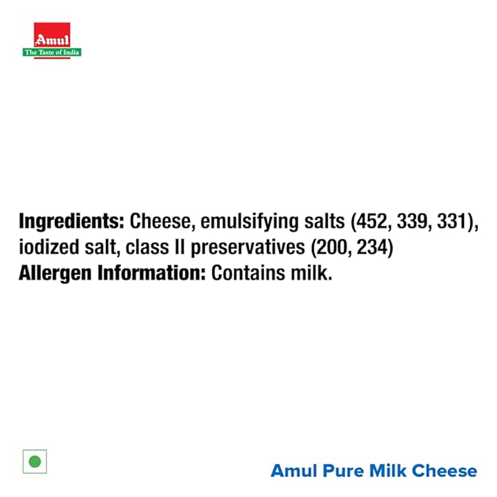 Amul - Processed Cheese, 400 gm (Tin) - Image 4