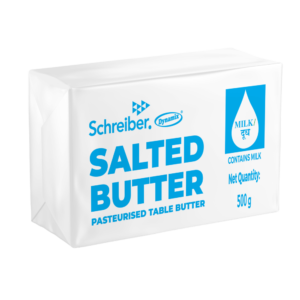 Dynamix - Salted Butter Institutional Pack, 500 gm (Pack of 30)