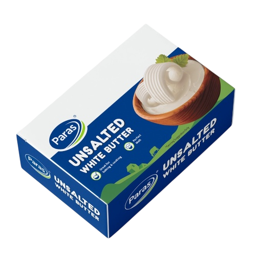 Paras - Unsalted Butter (White), 500 gm Pack