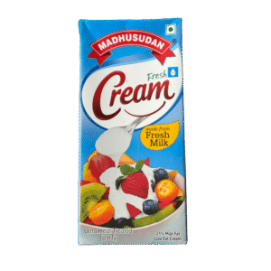 Madhusudan - Fresh Cream, 1 L Tetra Pak