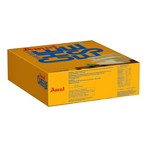 Amul - Processed Cheese Block, 1 Kg - Image 2