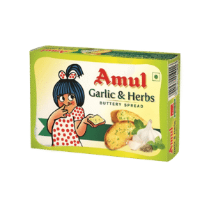 Amul - Buttery Spread Garlic & Herb, 100 gm
