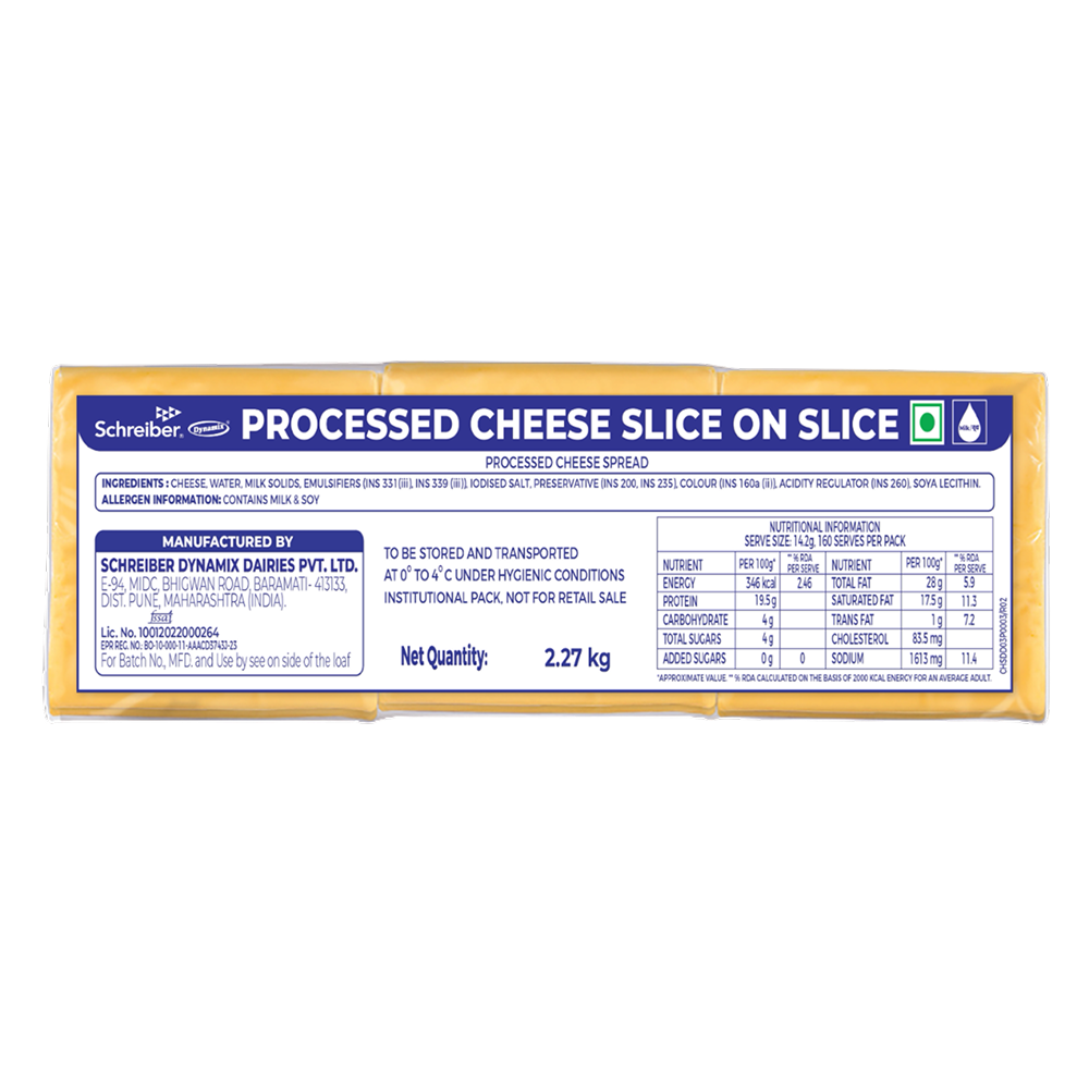 Dynamix - Cheese Slice on Slice, 2.27 Kg