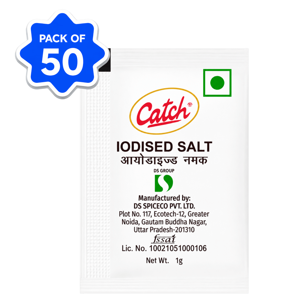 CATCH WHITE SALT SACHET1GM(1*50 PES)