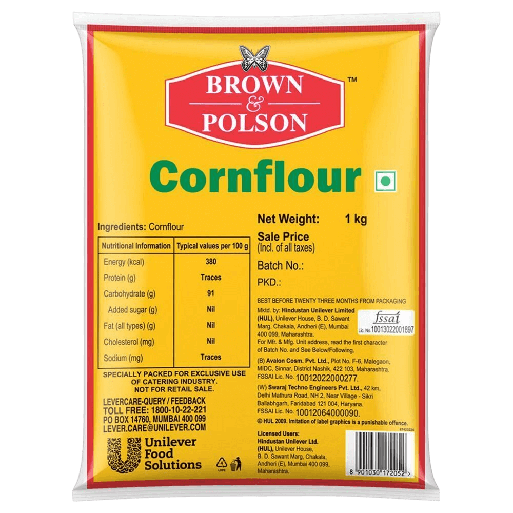 Brown & Polson - Corn Flour B, 1 Kg