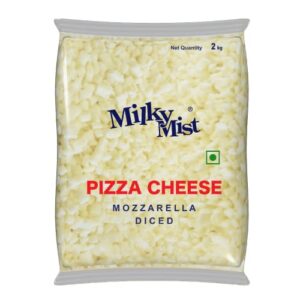 Milky Mist - Cheese (Diced Mozzarella), 2 Kg