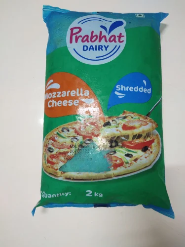 Prabhat - Mozzarella Cheese (Shredded), 2 Kg